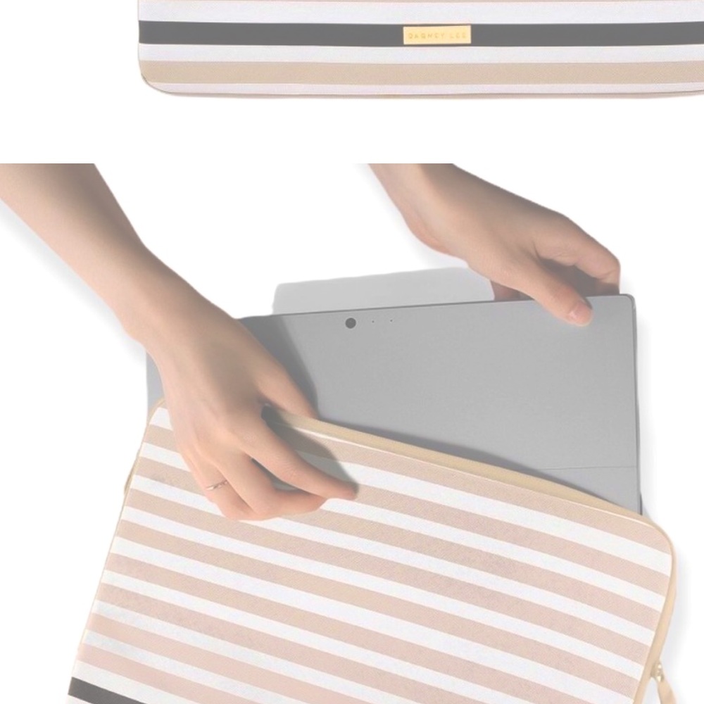 dabney lee 14” fabric laptop sleeve
